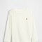 V-AUG BF LS TOP NEW OFF WHITE