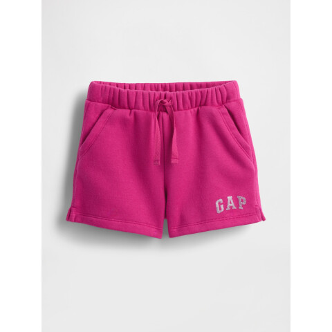 V-LOGO SHORT BRIGHT FUCHSIA