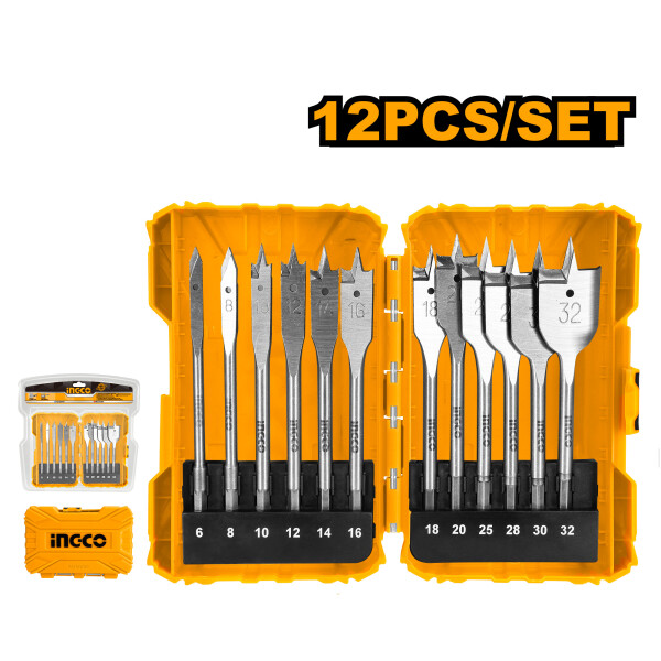 JUEGO 12 MECHA CHATAS AKDL1201 PARA MADERA INGCO JUEGO 12 MECHA CHATAS AKDL1201 PARA MADERA INGCO