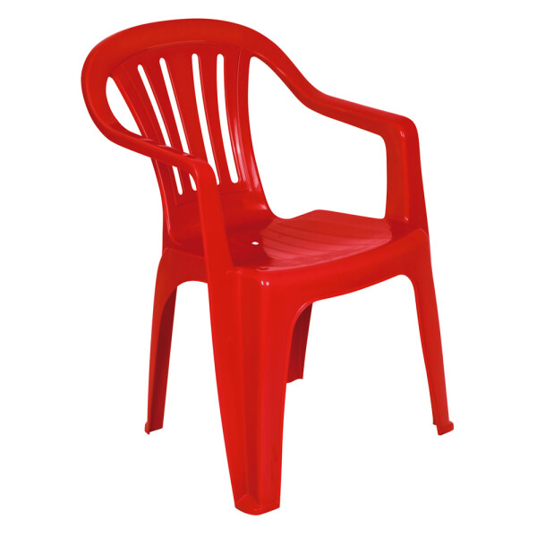 SILLA BELA VISTA CON APOYA BRAZOS MOR ROJA ROJO