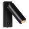 NANO ARTEFACTO DE PARED MADISON ORIENTABLE Nano Artefacto De Pared Madison Orientable Negro