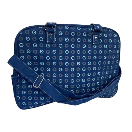 Bolso Maternal con Divisiones y Cambiador C860 AZUL