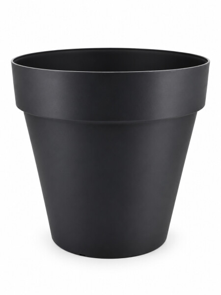 MACETA MANSSION NEGRO