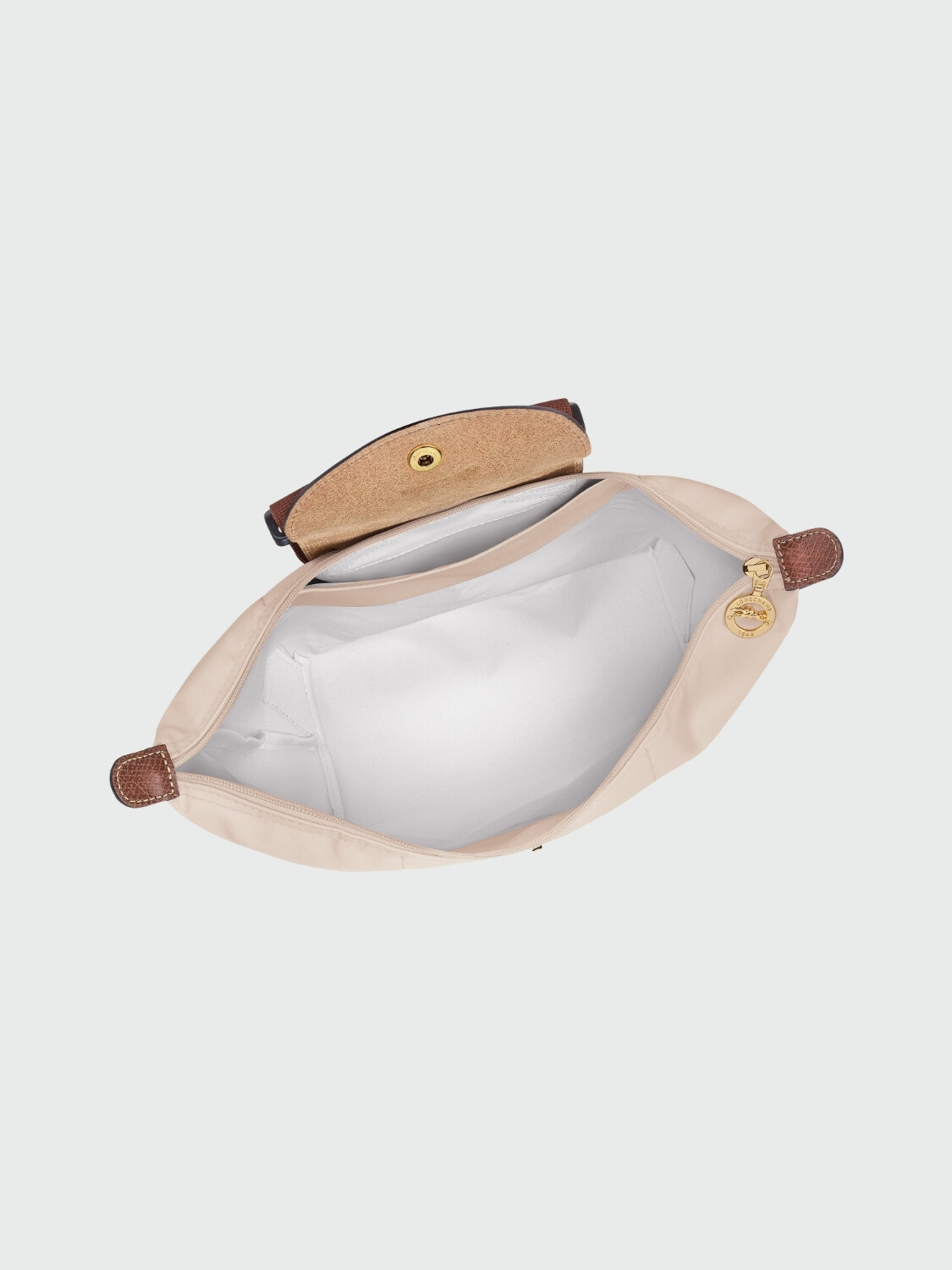 LONGCHAMP - LE PLIAGE ORIGINAL, MOCHILA M Marfil