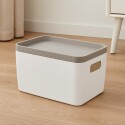 CAJA ORGANIZADORA IDEALLE CLASSIC 41X32X17CM Blanco