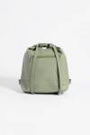 Hobo - mochila con cierres diagonales verde