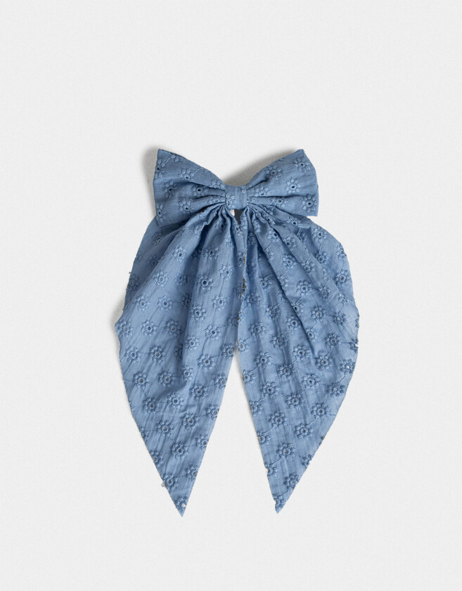 Hebillas Francesas Con moño Hebilla Francesa - Azul Celeste