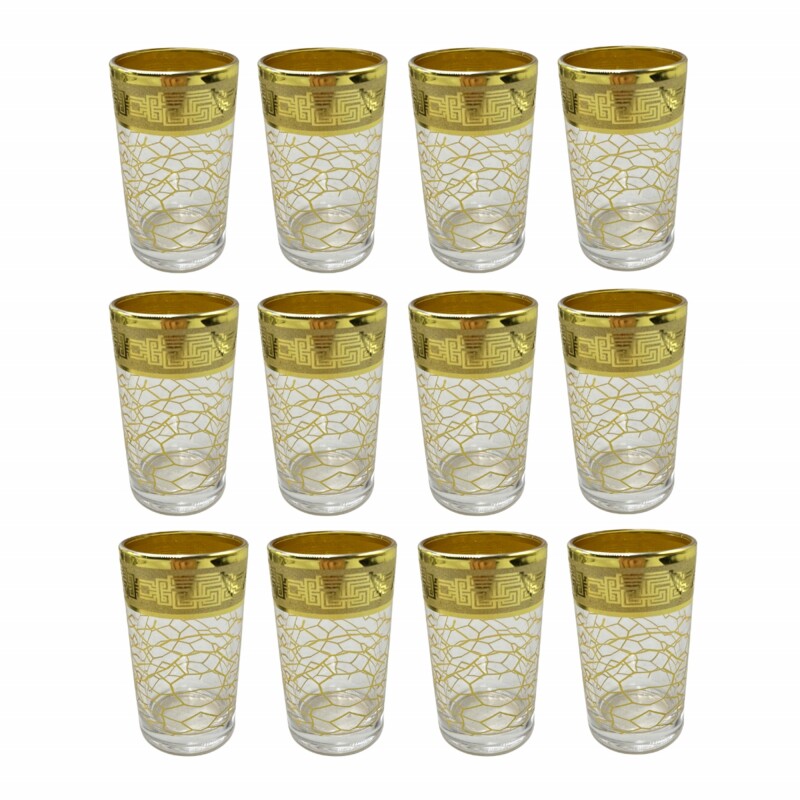 VASO DE VIDRIO SET x12 GLASSWARE VASO DE VIDRIO SET x12 GLASSWARE