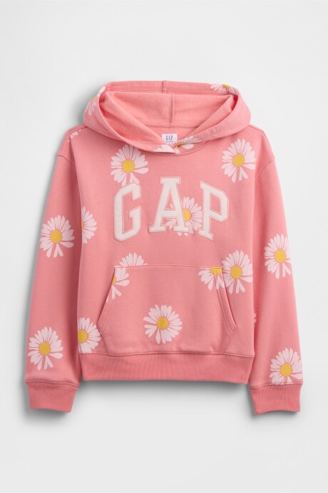 Canguro Logo Gap Niña Coral Floral Print