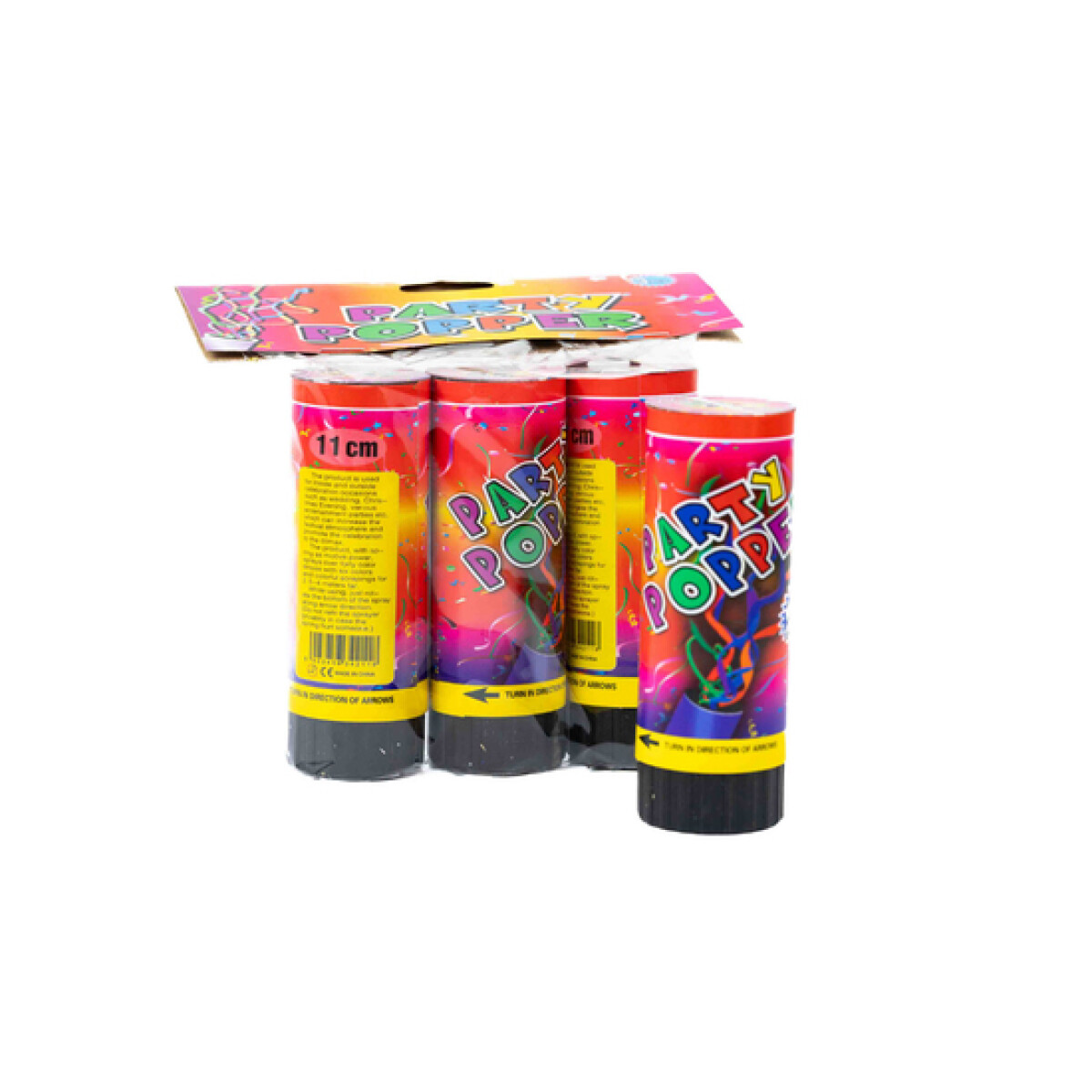 Serpentina Explosiva Mini x 3 