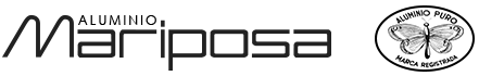 Aluminio Mariposa