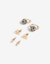 Aros Sets Color Set De Aros Athletic Bling - Combinacion Bicolor