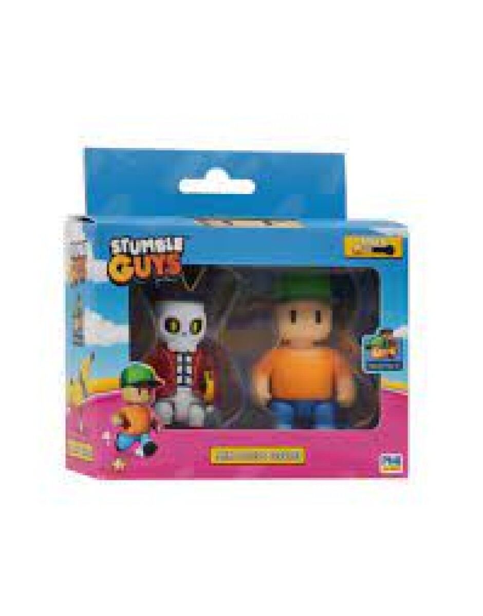 STUMBLE GUYS - Figura de acción 8CM 2-PACK 