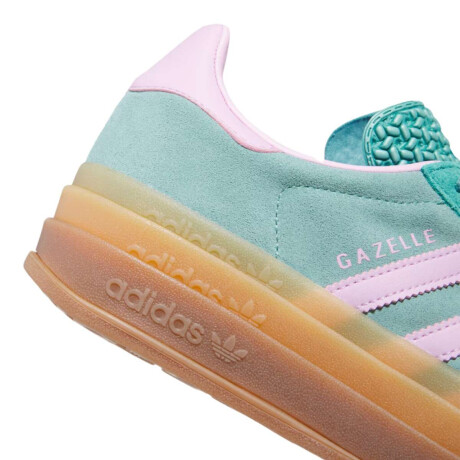 Championes Adidas Gazelle Bold W Celeste