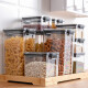 Set 4 Tarros Recipientes Hermeticos Para Cocina Blanco