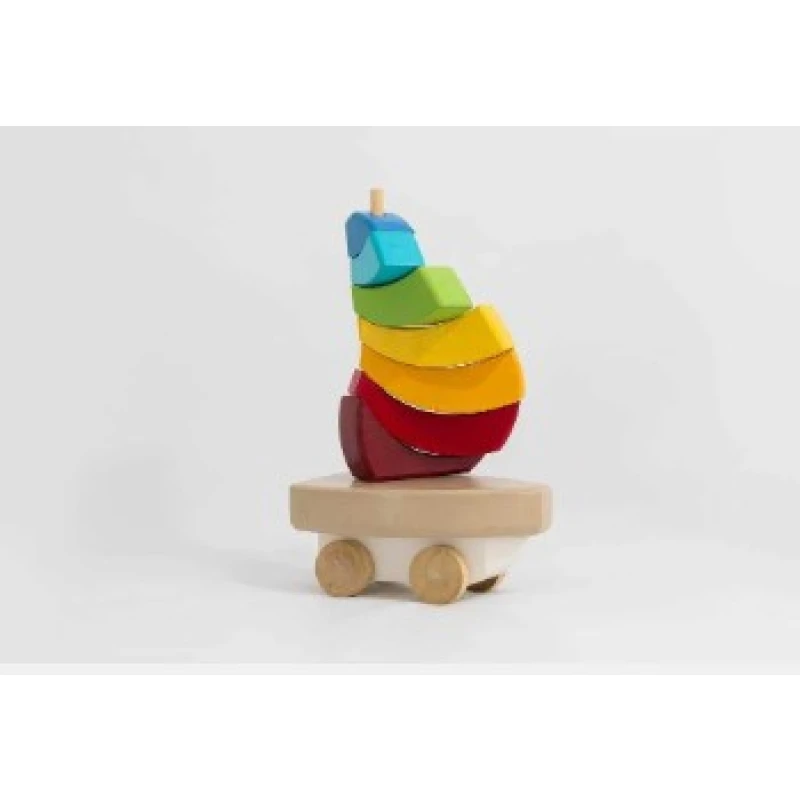 Velero arcoiris madera Velero Arcoiris Madera