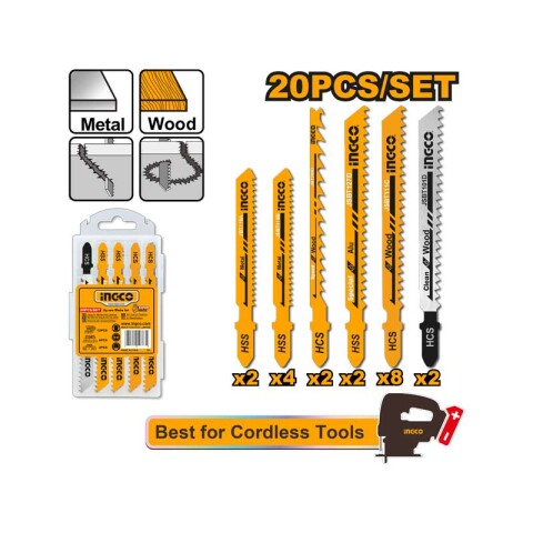 Hojas para sierra de sable metal 2 unidades ING5220