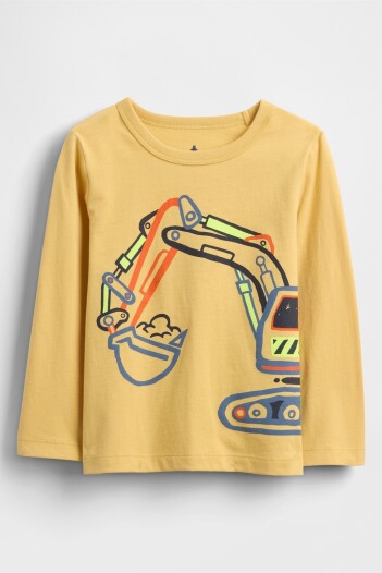 Remera Gráfico Toddler Niño French Almond