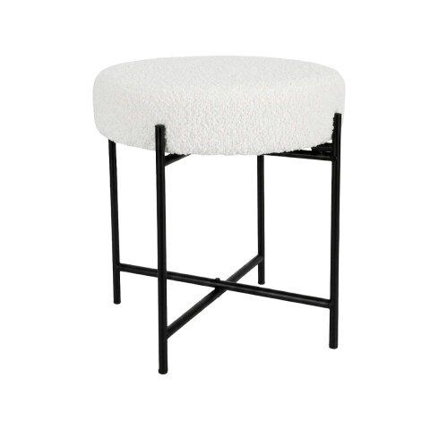 TABURETE BLANCO 36X40CM Unica