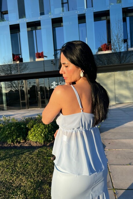 Blusa Sky Celeste