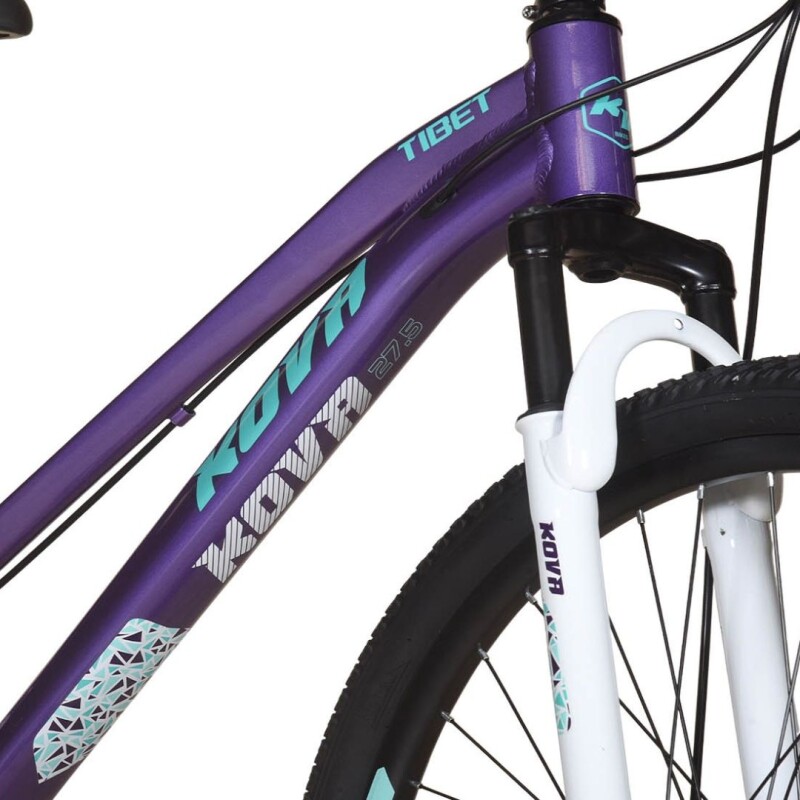 Bicicleta Tibet Kova 27.5 Dama F/Disco Vileta/Verde Bicicleta Tibet Kova 27.5 Dama F/Disco Vileta/Verde