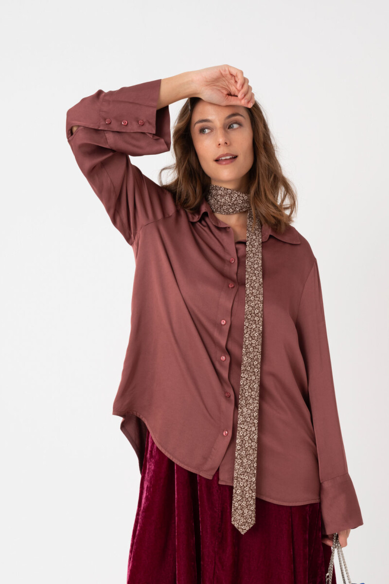 CAMISA BASIC FIT Violeta