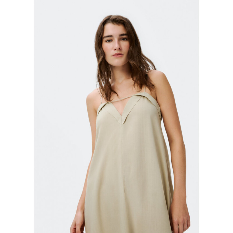 VESTIDO FEM CENIZA