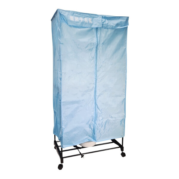 Seca Ropas De Bolsa Secador Colgar Ropa Secarropa 15kg Variante Color Turquesa Con Ruedas
