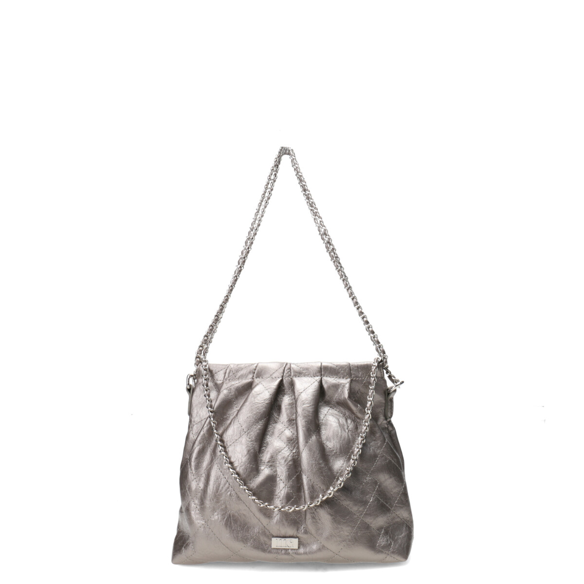 Cartera NASCA con cadena MissCarol - Silver 