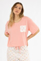 Pijama lobster pantalon Rosa coral