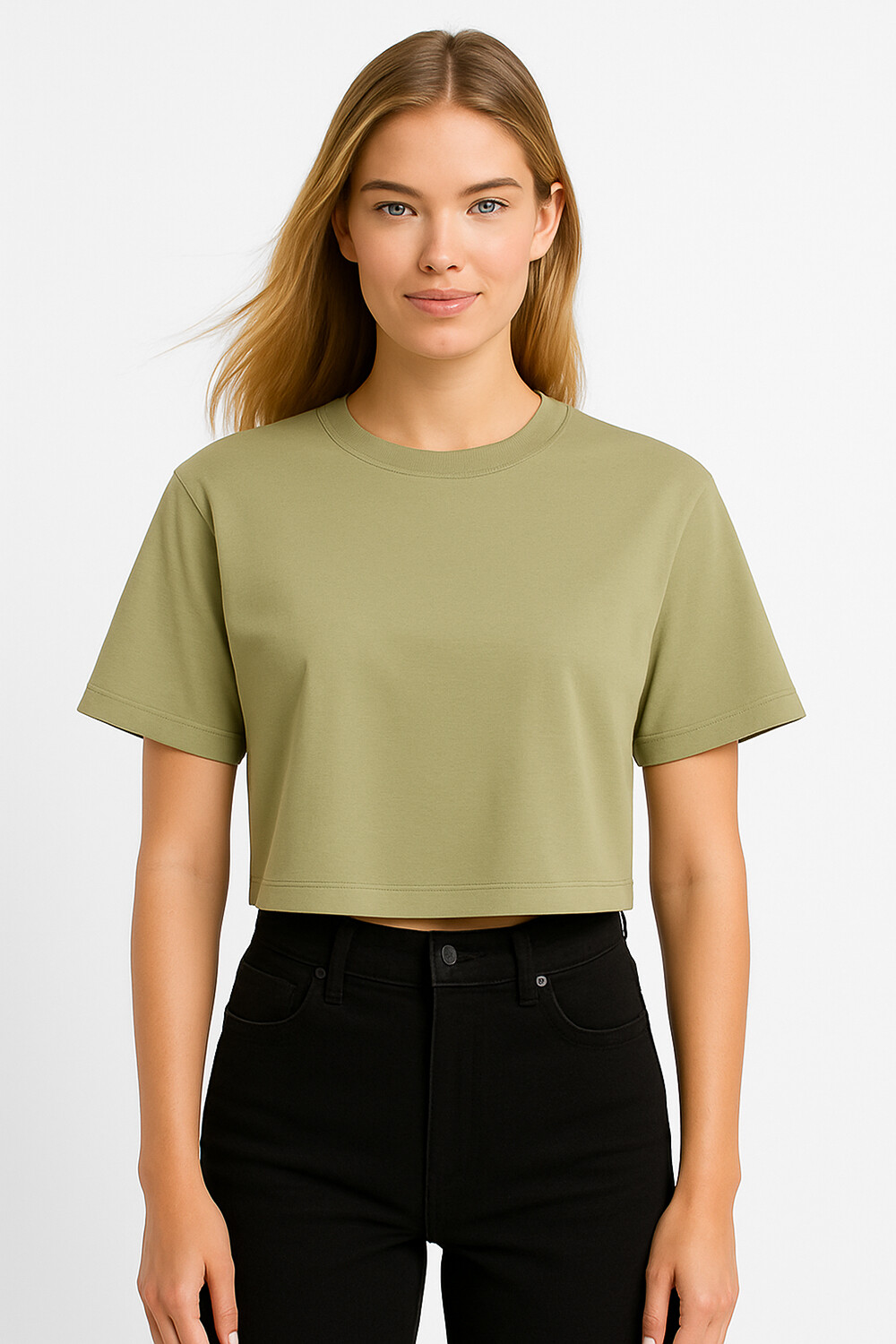 Remera Solis Verde Grisaceo