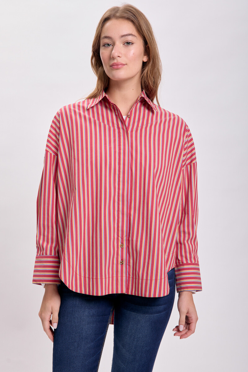 Camisa especial rayas Amarillo