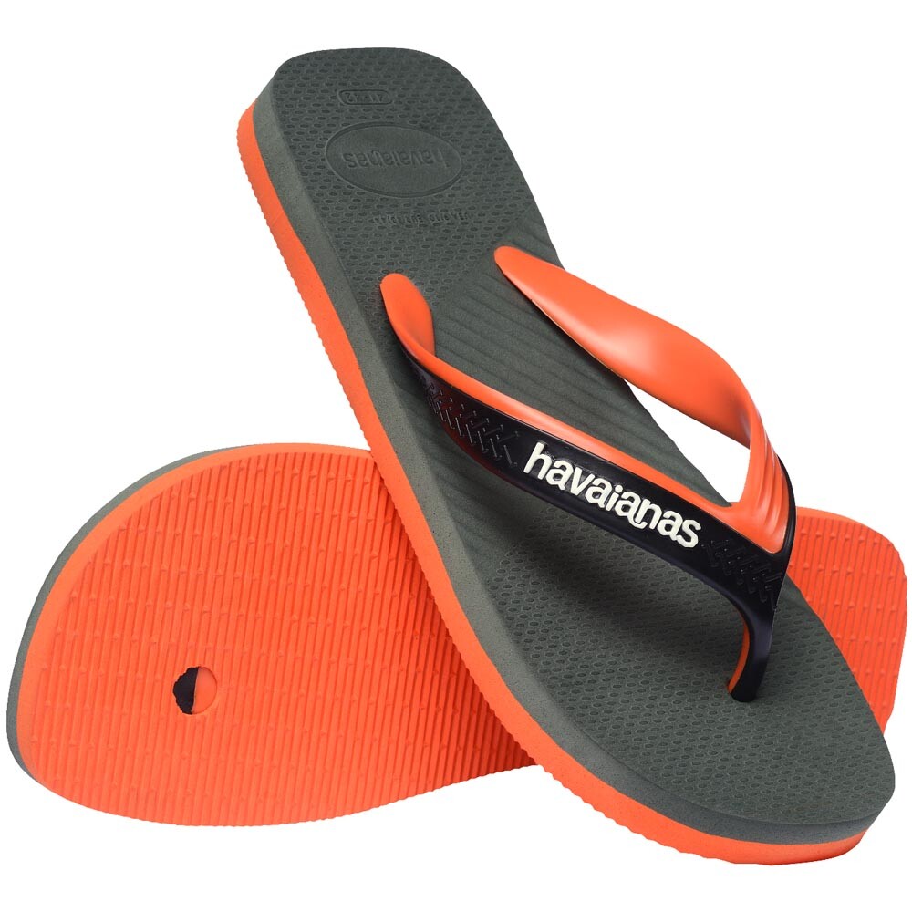 Sandalias Havaianas Dual Hombre Verde Oliva/Verde Oliva