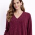 Sweater Avelia Bordó
