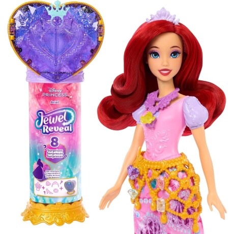 Muñeca Disney Princesas Reveal con Accesorios ARIEL