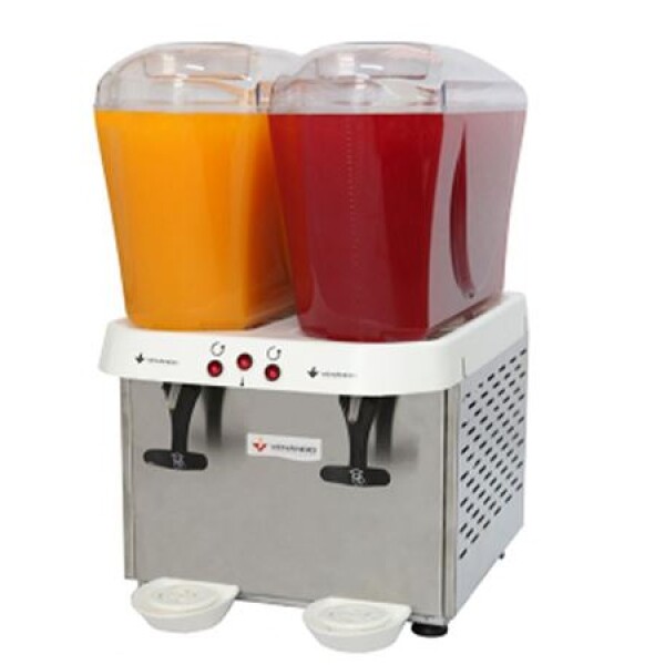 Dispensador de jugo 2 cuba 16 lts c/u Brascal Dispensador de jugo 2 cuba 16 lts c/u Brascal