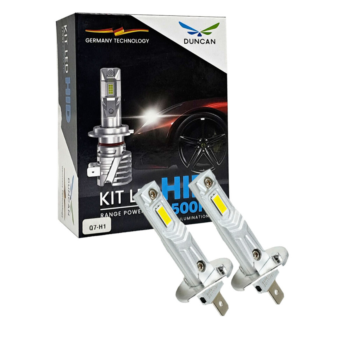 LAMPARA - KIT LED Q7 H1 CSP 7535 11-18V DC DUNCAN 