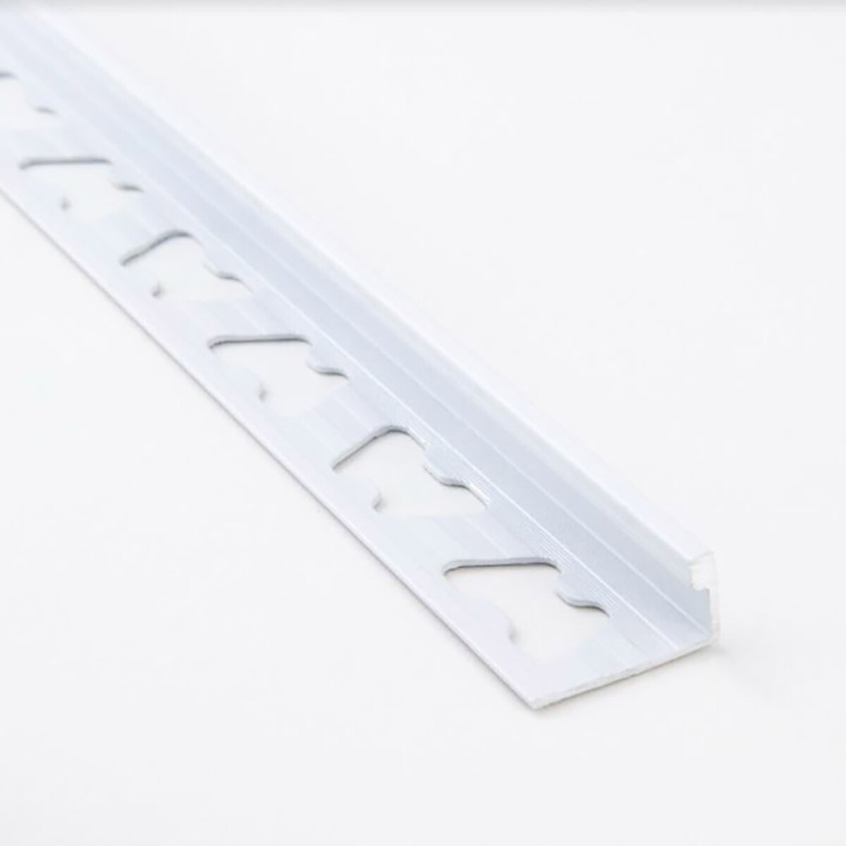 Perfil L Aluminio Blanco 10x2500 Mm 