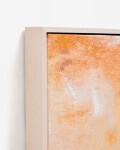 Cuadro abstracto Selnar amarillo 182 x 47 cm