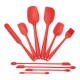 Set 10 Utensilios de Reposteria Rojo