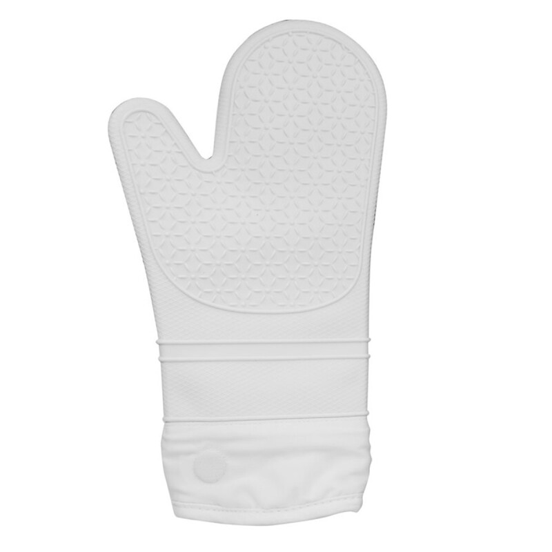 Manopla de silicona antideslizante BLANCO