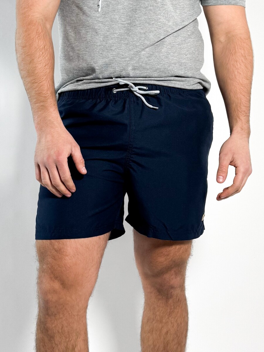 Short de baño liso Salvo - Navy 