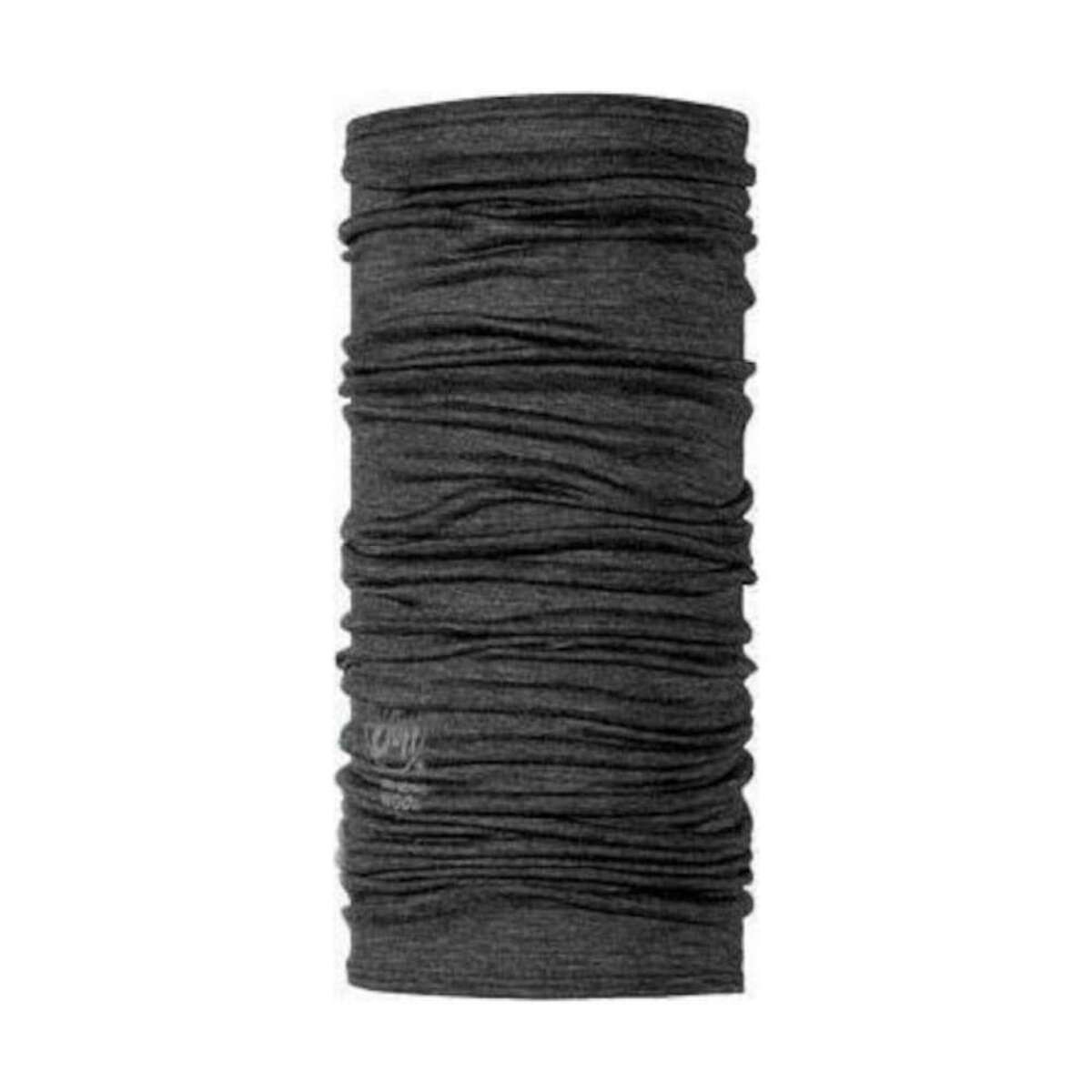 Bufanda Buff Merino Lightweight Solid Grey - Solid Grey 