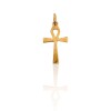Dije Cruz egipcia-Oro bajo-Sin piedra-CP8718 sinpiedra