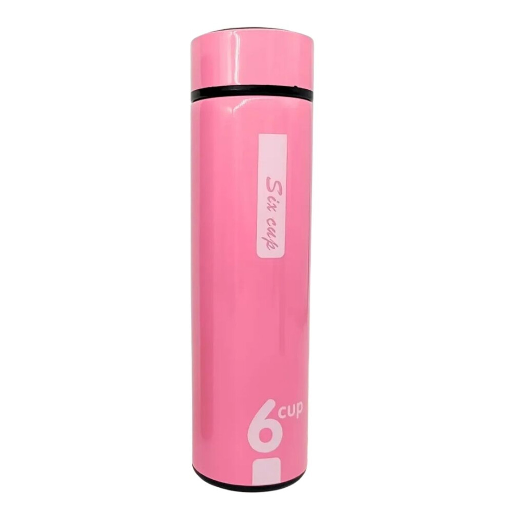 Mini Termo Viajero Con Infusor ROSA