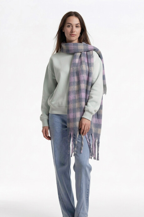 BUFANDA CALAR DIXIE Rosado