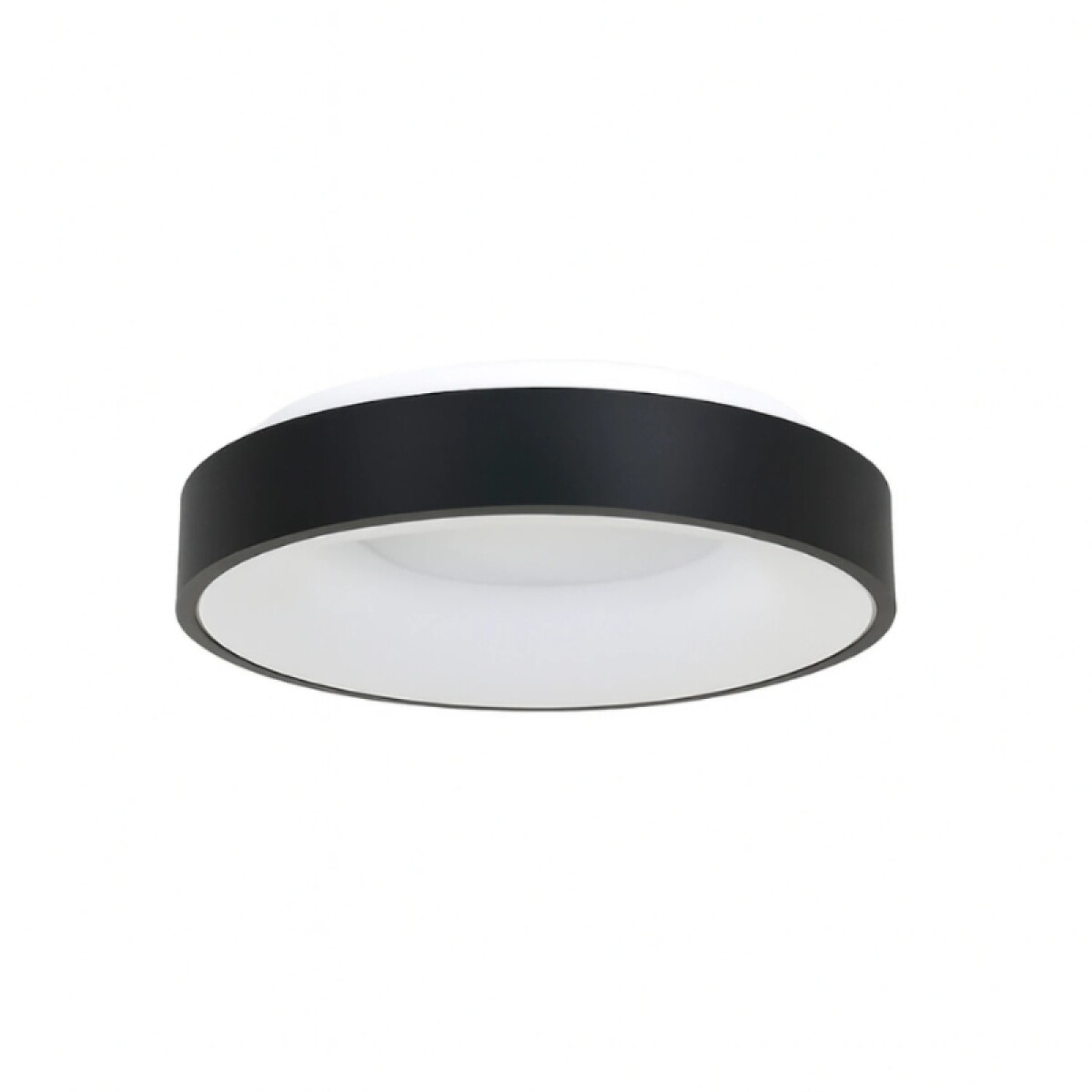 Plafon LED Redondo Philly 50 CM Negro 