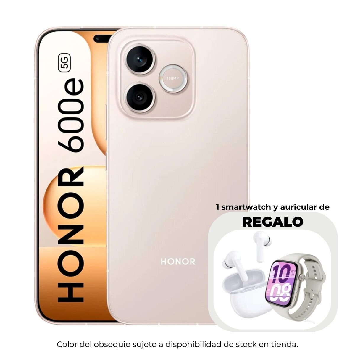 Celular Honor 600e 512GB 8GB 6.6" Desert Gold 
