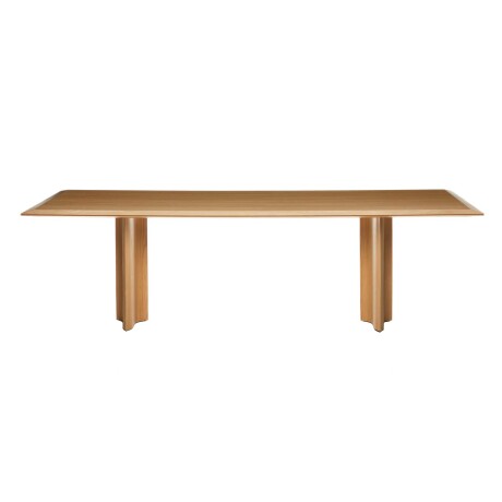 MESA DE COMEDOR MDF-Y-MADERA NATURAL-BEIGE CHIARA