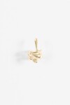 Earcuff wavy irregular dorado
